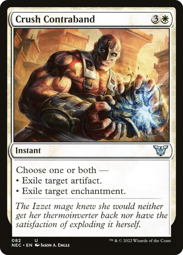 Image for Crush Contraband (82) [Kamigawa: Neon Dynasty] - Magic: The Gathering