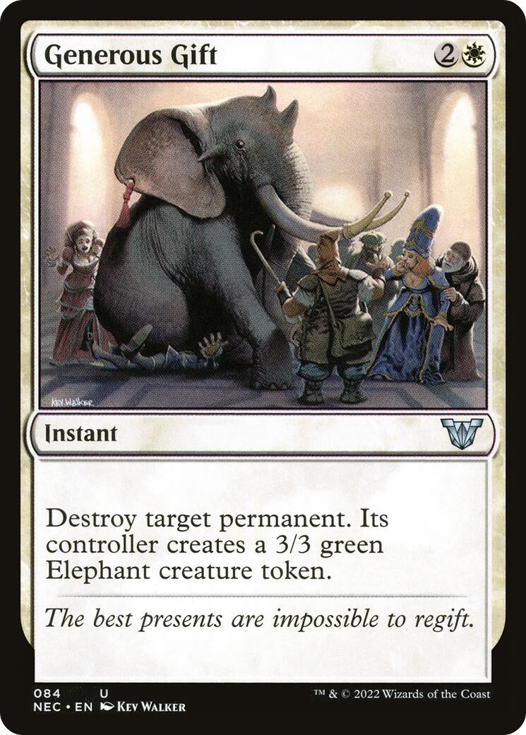 Image for Generous Gift (84) [Kamigawa: Neon Dynasty] - Magic: The Gathering