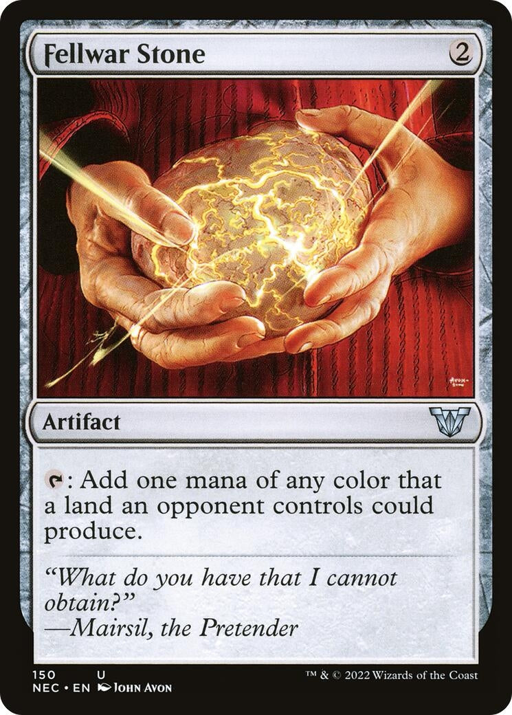 Image for Fellwar Stone (150) [Kamigawa: Neon Dynasty] - Magic: The Gathering