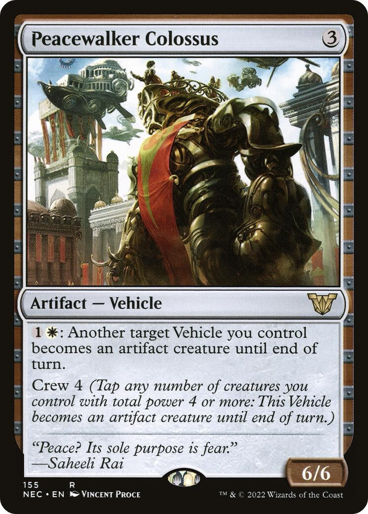 Image for Peacewalker Colossus (155) [Kamigawa: Neon Dynasty] - Magic: The Gathering