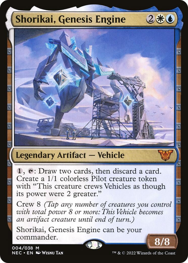 Image for Shorikai, Genesis Engine (4) [Kamigawa: Neon Dynasty] - Magic: The Gathering