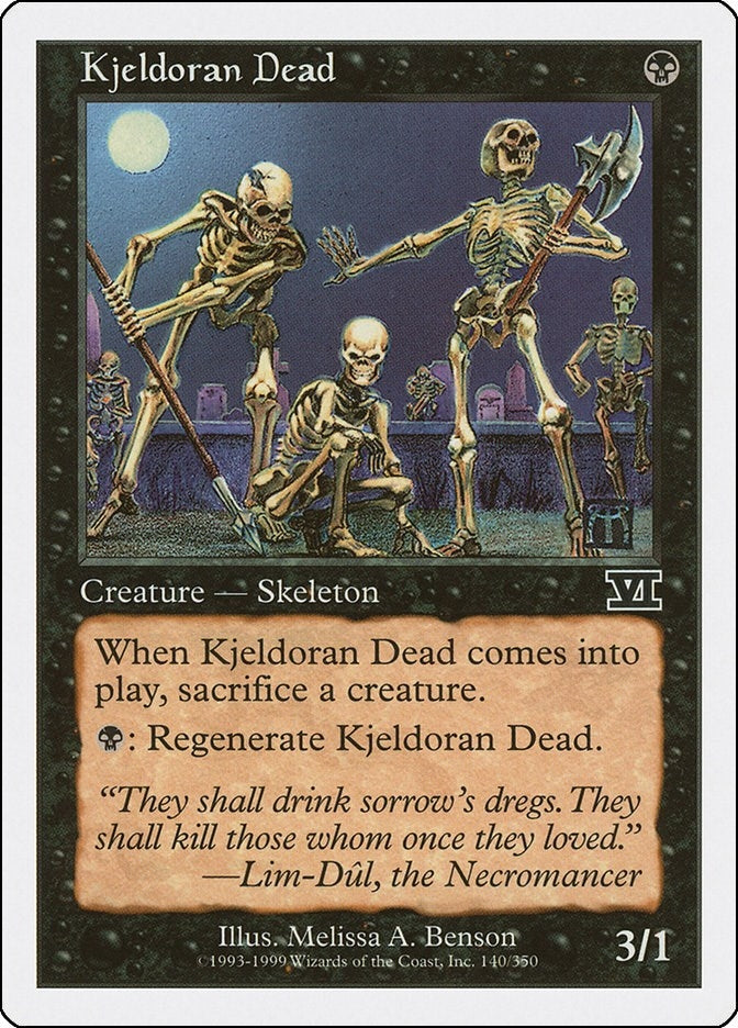 Image for Kjeldoran Dead (140) [Classic Sixth Edition] - Magic: The Gathering