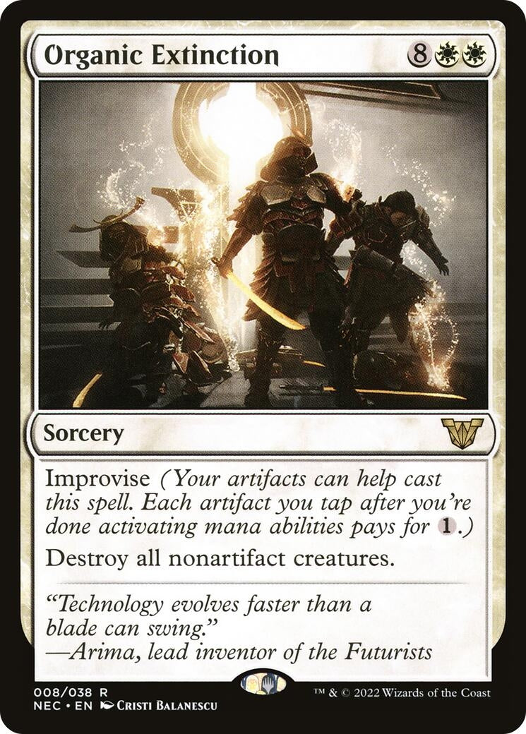 Image for Organic Extinction (8) [Kamigawa: Neon Dynasty] - Magic: The Gathering