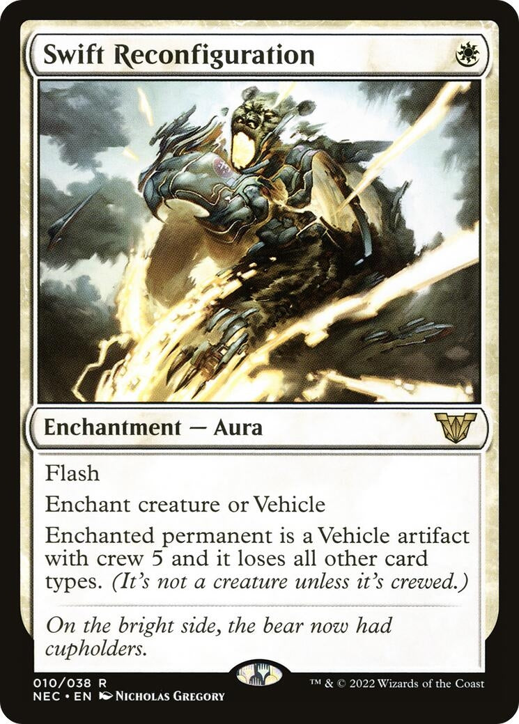 Image for Swift Reconfiguration (10) [Kamigawa: Neon Dynasty] - Magic: The Gathering