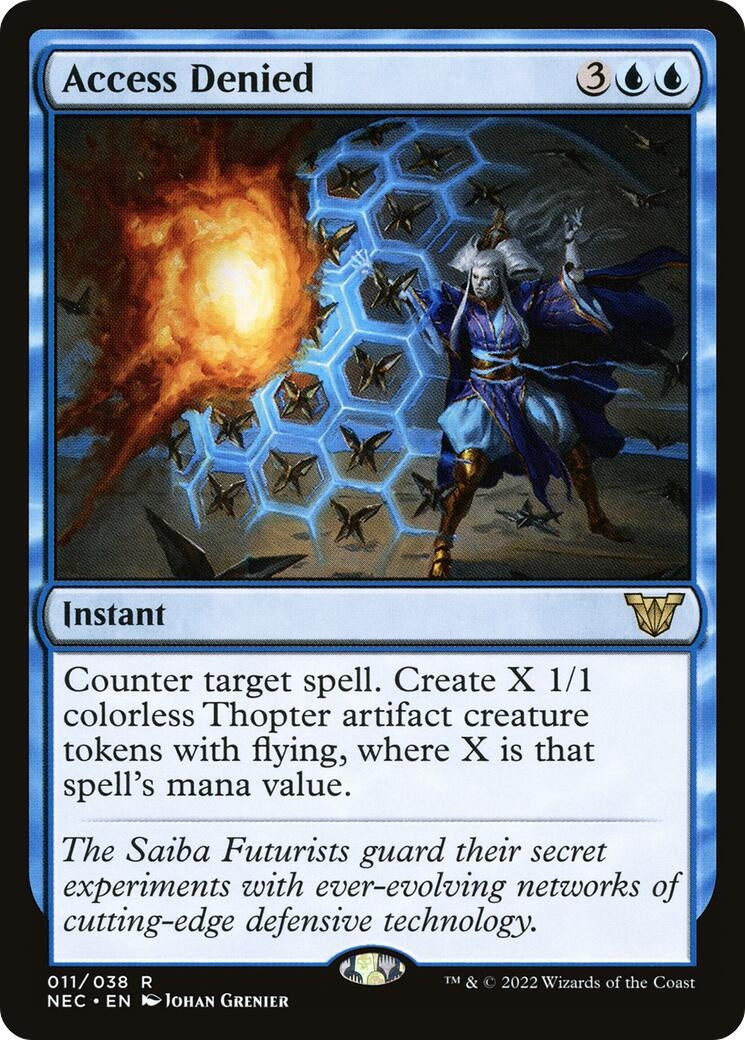 Image for Access Denied (11) [Kamigawa: Neon Dynasty] - Magic: The Gathering