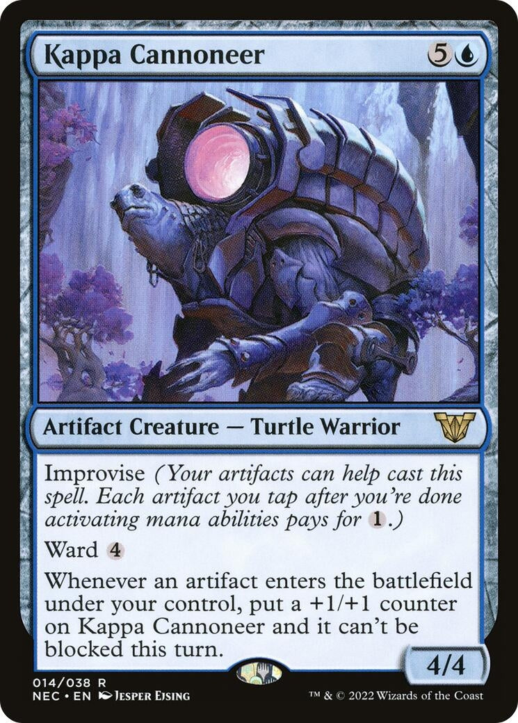 Image for Kappa Cannoneer (14) [Kamigawa: Neon Dynasty] - Magic: The Gathering