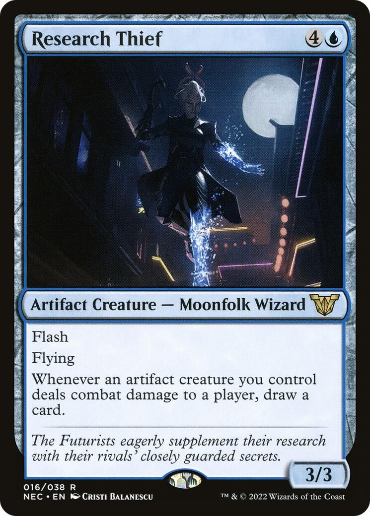 Image for Research Thief (16) [Kamigawa: Neon Dynasty] - Magic: The Gathering
