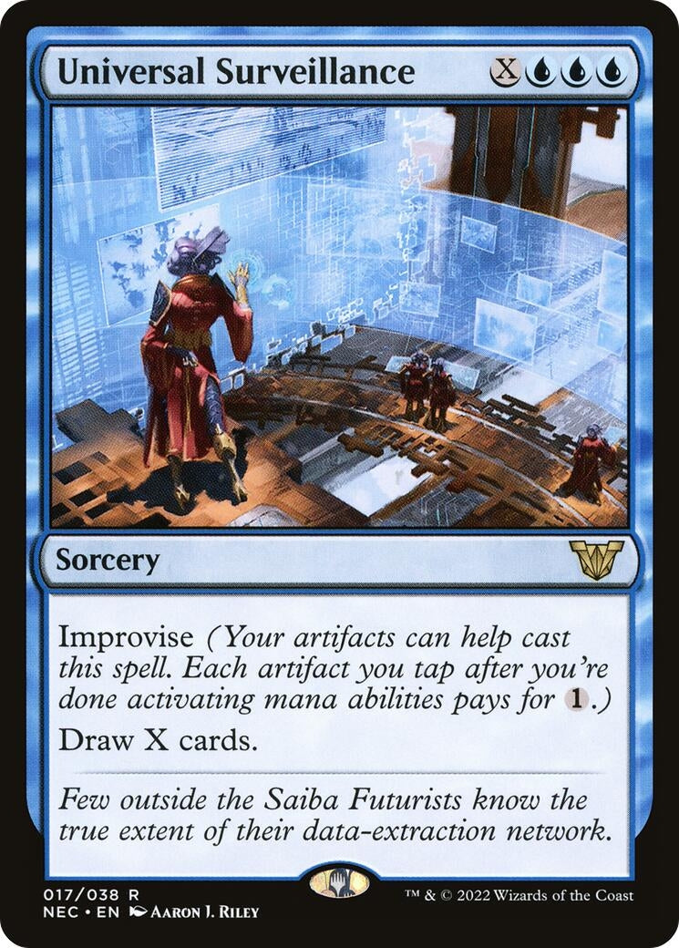 Image for Universal Surveillance (17) [Kamigawa: Neon Dynasty] - Magic: The Gathering