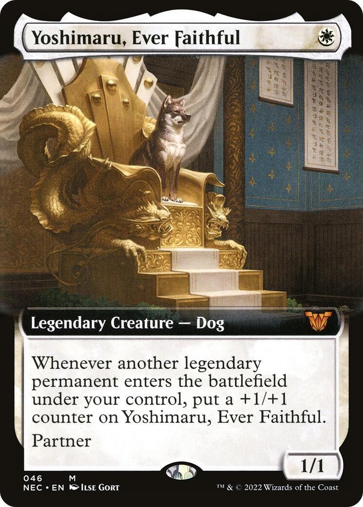 Image for Yoshimaru, Ever Faithful (Extended Art) (46) [Kamigawa: Neon Dynasty] - Magic: The Gathering