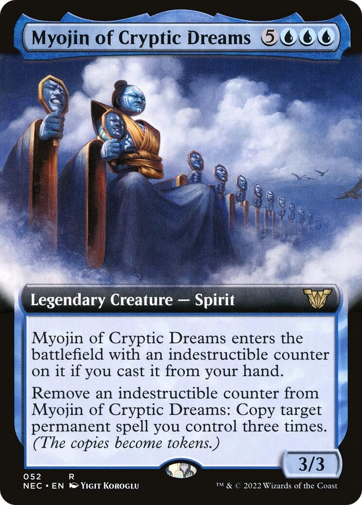 Image for Myojin of Cryptic Dreams (Extended Art) (52) [Kamigawa: Neon Dynasty] - Magic: The Gathering