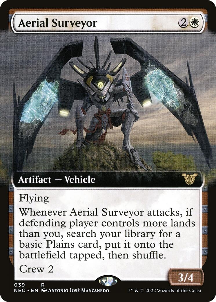Image for Aerial Surveyor (Extended Art) (39) [Kamigawa: Neon Dynasty] - Magic: The Gathering
