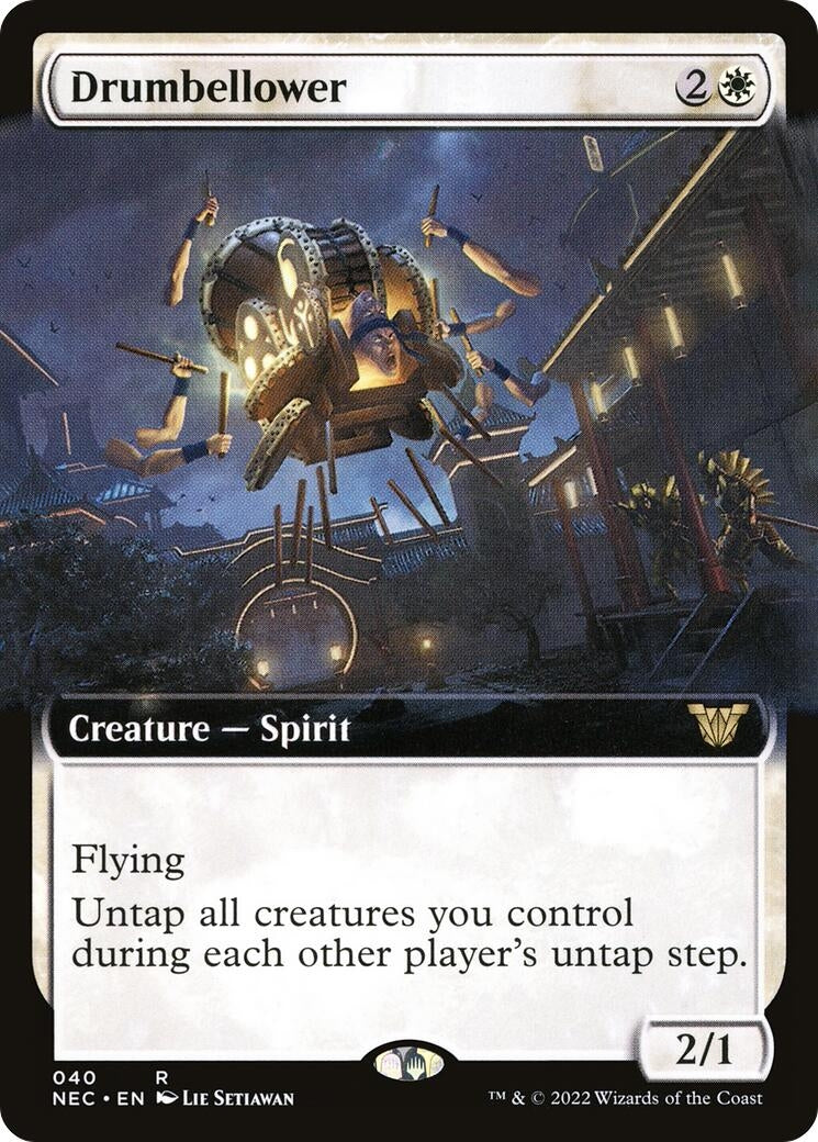 Image for Drumbellower (Extended Art) (40) [Kamigawa: Neon Dynasty] - Magic: The Gathering