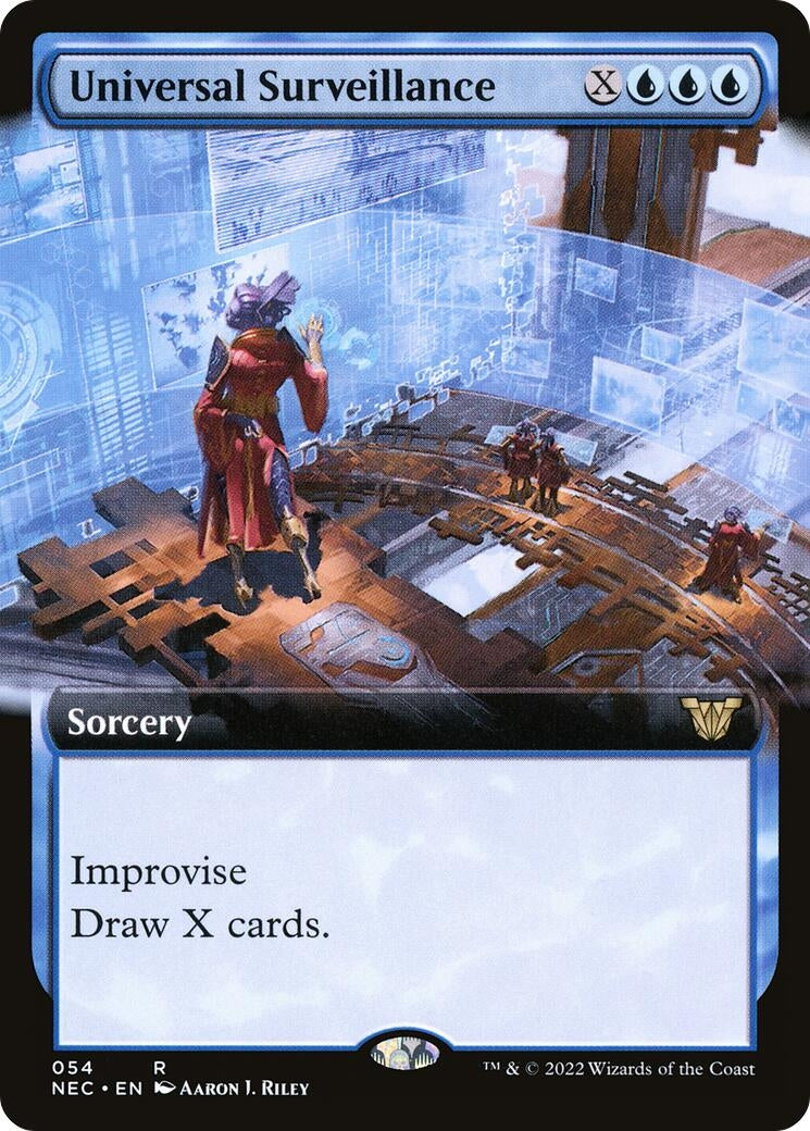 Image for Universal Surveillance (Extended Art) (54) [Kamigawa: Neon Dynasty] - Magic: The Gathering