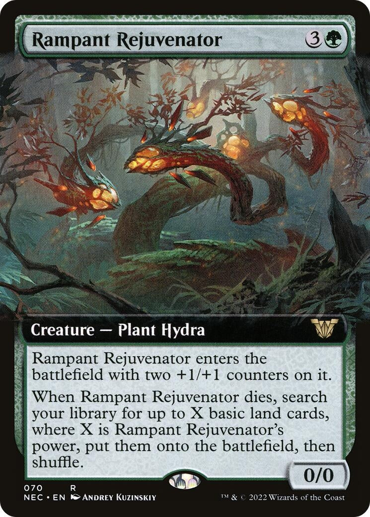Image for Rampant Rejuvenator (Extended Art) (70) [Kamigawa: Neon Dynasty] - Magic: The Gathering
