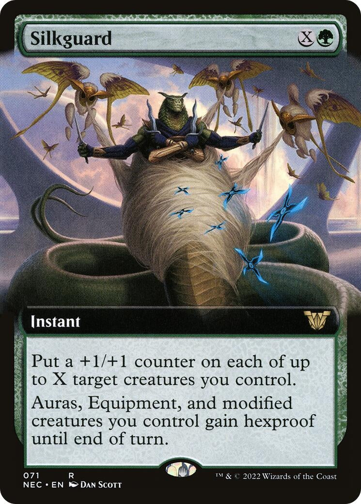 Image for Silkguard (Extended Art) (71) [Kamigawa: Neon Dynasty] - Magic: The Gathering
