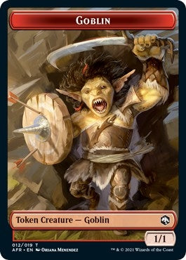 Image for Goblin (012) // Blood (017) Double-Sided Token (Challenger 2022) (12 // 17) [Unique and Miscellaneous Promos] - Magic: The Gathering