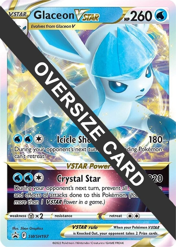 Image for Glaceon VSTAR - SWSH197 (SWSH197) [Jumbo Cards] - Pokemon