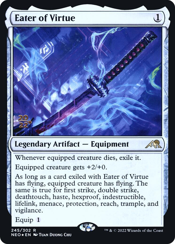 Image for Eater of Virtue (245) [Prerelease Cards] - Magic: The Gathering