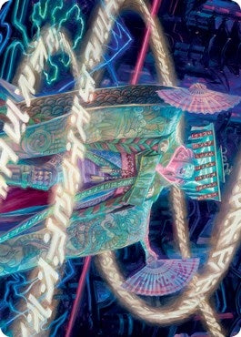 Image for Satsuki, the Living Lore Art Card (5) [Kamigawa: Neon Dynasty] - Magic: The Gathering