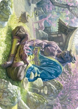Image for Kosei, Penitent Warlord Art Card (8) [Kamigawa: Neon Dynasty] - Magic: The Gathering