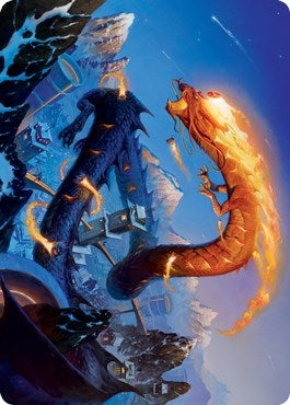 Image for Atsushi, the Blazing Sky Art Card (10/81) (10) [Kamigawa: Neon Dynasty] - Magic: The Gathering