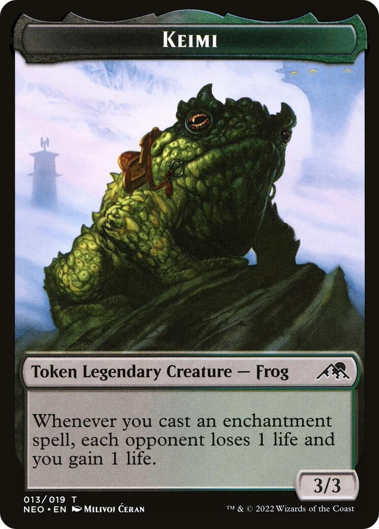 Image for Keimi Token (13) [Kamigawa: Neon Dynasty] - Magic: The Gathering