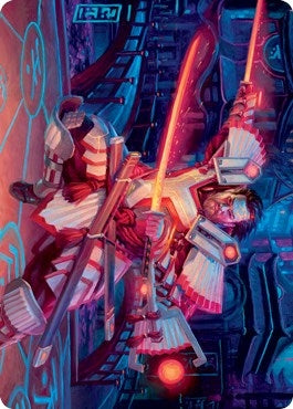 Image for Isshin, Two Heavens as One Art Card (14/81) (14) [Kamigawa: Neon Dynasty] - Magic: The Gathering