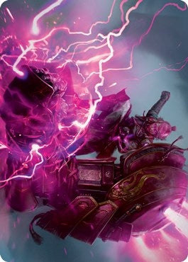 Image for Voltage Surge Art Card (15) [Kamigawa: Neon Dynasty] - Magic: The Gathering