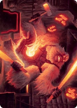 Image for Kami of Industry Art Card (17) [Kamigawa: Neon Dynasty] - Magic: The Gathering