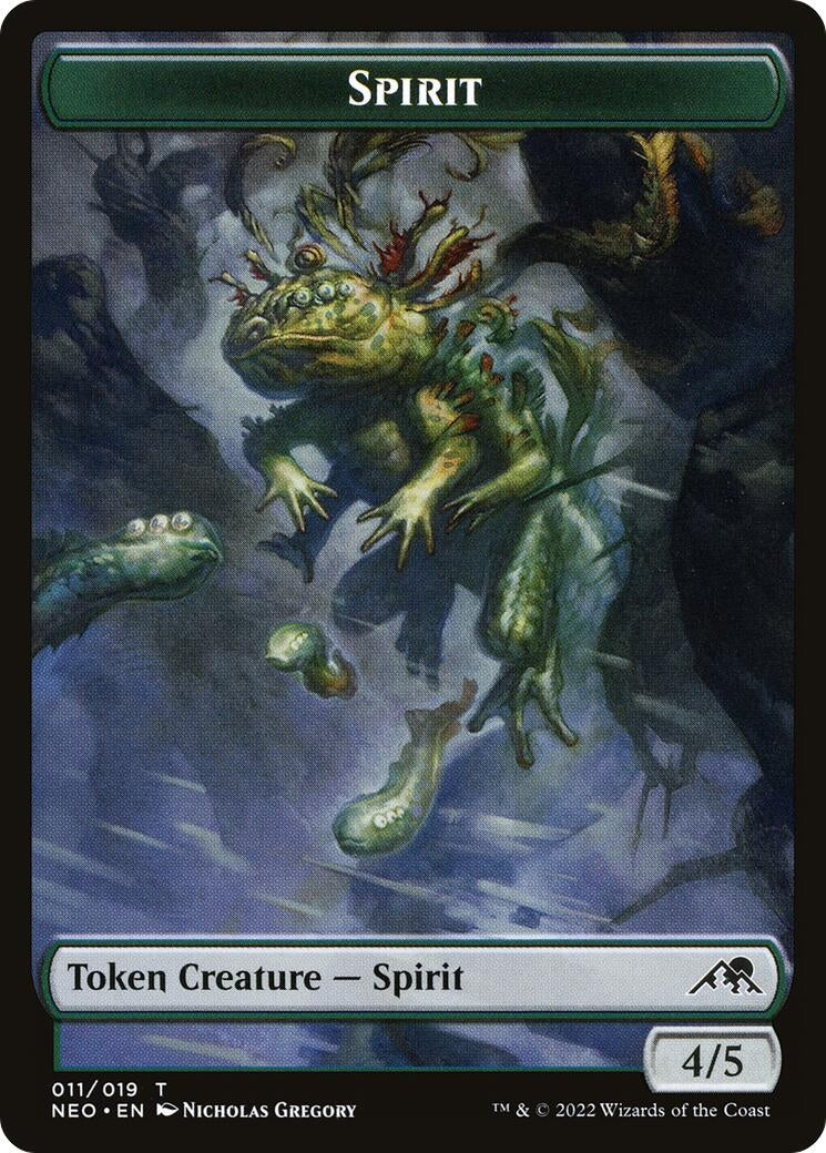 Image for Spirit Token (011) (11) [Kamigawa: Neon Dynasty] - Magic: The Gathering