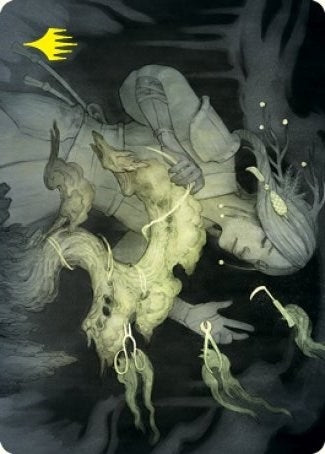 Image for Careful Cultivation Art Card (Gold-Stamped Signature) (21) [Kamigawa: Neon Dynasty] - Magic: The Gathering