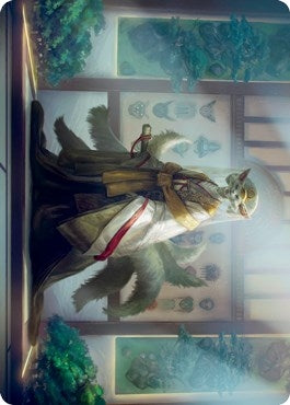 Image for Light-Paws, Emperor's Voice Art Card (23) [Kamigawa: Neon Dynasty] - Magic: The Gathering