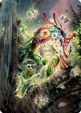 Image for Go-Shintai of Life's Origin Art Card (26) [Kamigawa: Neon Dynasty] - Magic: The Gathering
