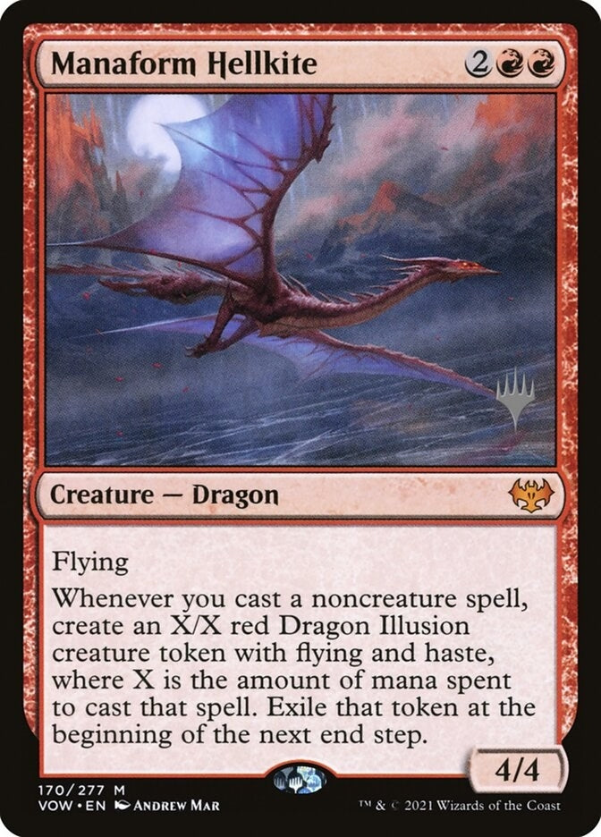 Image for Manaform Hellkite [Kamigawa: Neon Dynasty] - Magic: The Gathering