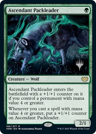 Image for Ascendant Packleader [Innistrad: Midnight Hunt] - Magic: The Gathering