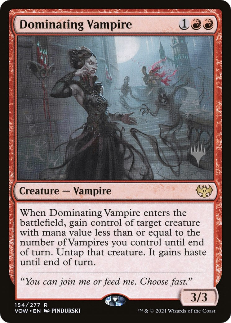 Image for Dominating Vampire [Kamigawa: Neon Dynasty] - Magic: The Gathering