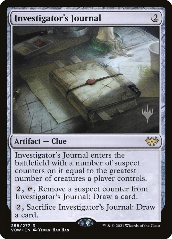 Image for Investigator's Journal [Kamigawa: Neon Dynasty] - Magic: The Gathering