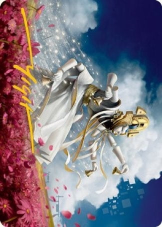 Image for Myojin of Blooming Dawn Art Card (Gold-Stamped Signature) (33) [Kamigawa: Neon Dynasty] - Magic: The Gathering