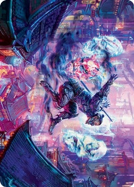Image for Thousand-Faced Shadow Art Card (37) [Kamigawa: Neon Dynasty] - Magic: The Gathering