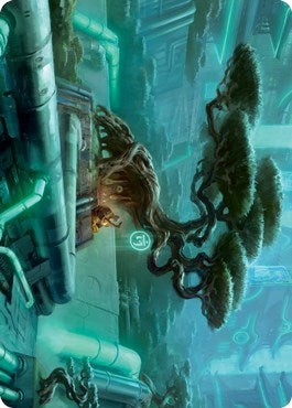 Image for Forest (292) Art Card (44) [Kamigawa: Neon Dynasty] - Magic: The Gathering