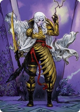 Image for The Wandering Emperor Art Card (49/81) (49) [Kamigawa: Neon Dynasty] - Magic: The Gathering