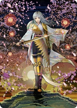 Image for The Wandering Emperor Art Card (50/81) (50) [Kamigawa: Neon Dynasty] - Magic: The Gathering