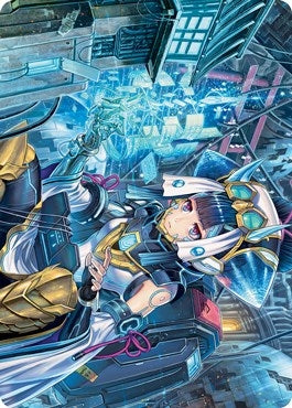 Image for Covert Technician Art Card (51) [Kamigawa: Neon Dynasty] - Magic: The Gathering