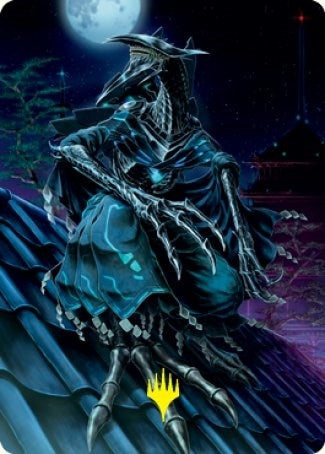 Image for Jin-Gitaxias, Progress Tyrant Art Card (Gold-Stamped Signature) (52) [Kamigawa: Neon Dynasty] - Magic: The Gathering