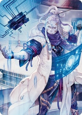 Image for Tameshi, Reality Architect Art Card (53/81) (53) [Kamigawa: Neon Dynasty] - Magic: The Gathering