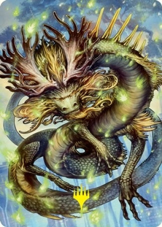 Image for Kura, the Boundless Sky Art Card (Gold-Stamped Signature) (66) [Kamigawa: Neon Dynasty] - Magic: The Gathering