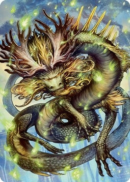 Image for Kura, the Boundless Sky Art Card (66) [Kamigawa: Neon Dynasty] - Magic: The Gathering