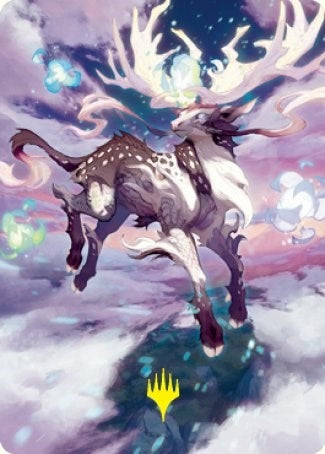 Image for Hinata, Dawn-Crowned Art Card (Gold-Stamped Signature) (68) [Kamigawa: Neon Dynasty] - Magic: The Gathering