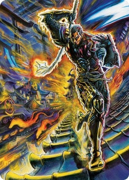 Image for Kaito Shizuki Art Card (71/81) (71) [Kamigawa: Neon Dynasty] - Magic: The Gathering