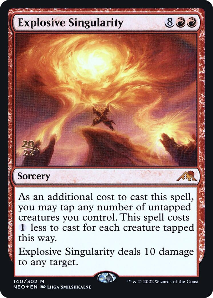 Image for Explosive Singularity (140) [Prerelease Cards] - Magic: The Gathering